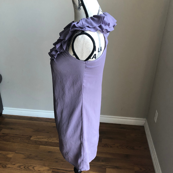 Anthropologie Pins & Needles Shift dress w/ruffles - Picture 3 of 6